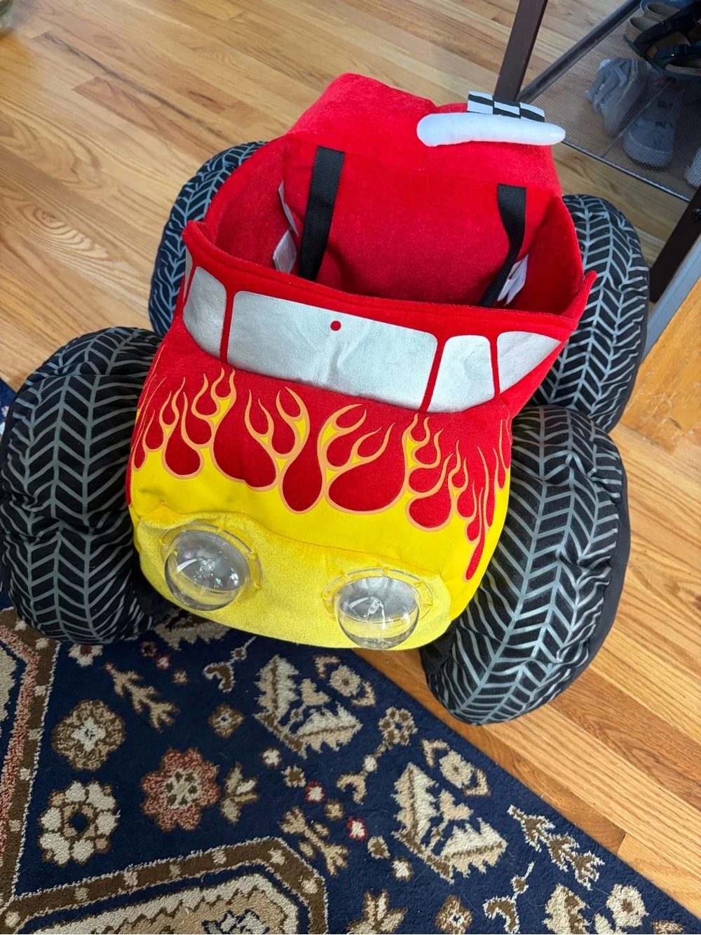 Ministry of Rascals Monster Truck Kids Halloween Costume with Lights and Sounds!